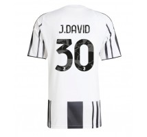 Juventus Jonathan David #30 Koszulka Podstawowa 2025-26 Krótki Rękaw